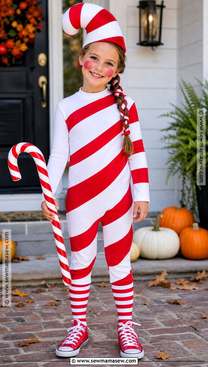 Candy Cane Costume - 35 candy costume ideas