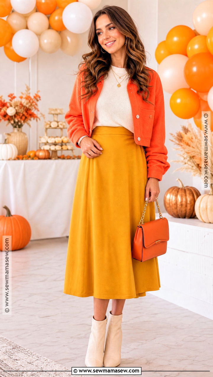 Candy Corn Halloween Outfit - 30 Halloween Themed Outfits