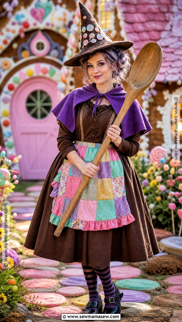 Candy Cottage Witch Costume - 30 Fairytale Costume Ideas
