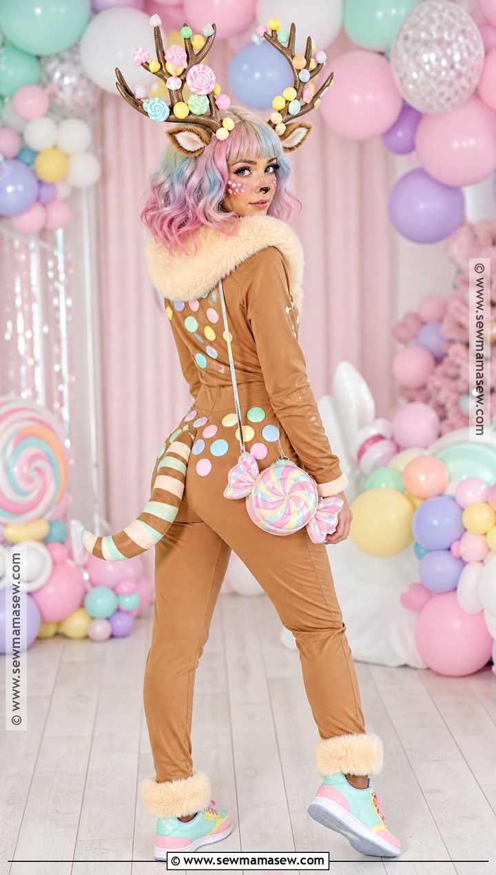 Candy Deer Costume - 50 deer costume ideas
