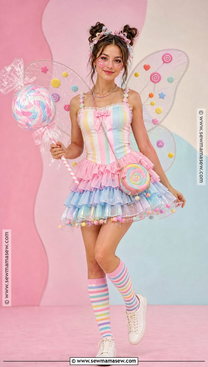 Candy Fairy Costume - 50 fairy costume ideas