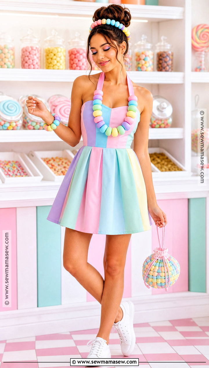 Candy Necklace Costume - 35 candy costume ideas