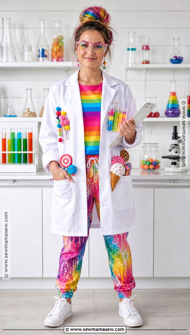 Candy Scientist Costume - 35 candy costume ideas