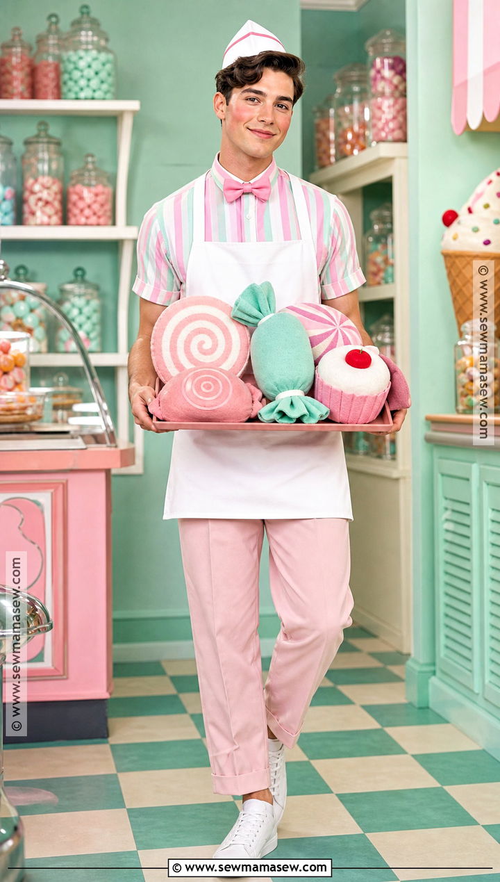 Candy Shop Worker Costume - 35 candy costume ideas