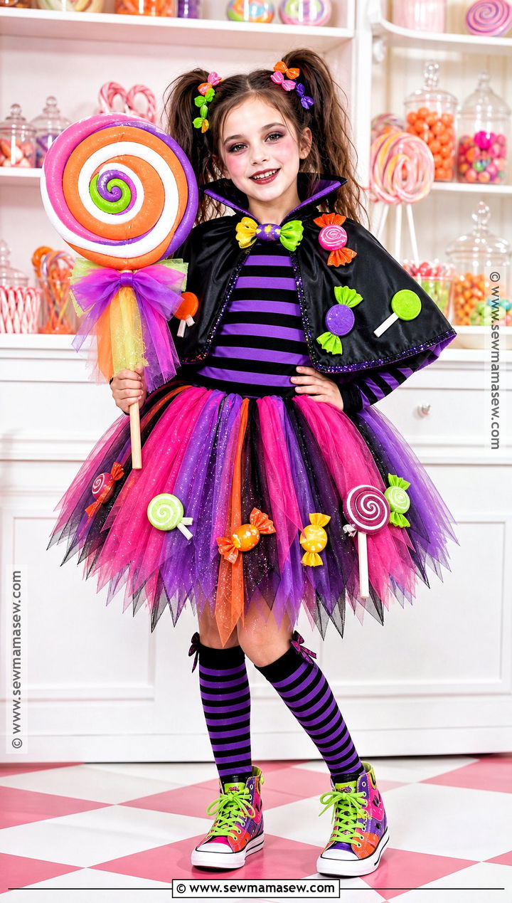 Candy Vampire Costume - 30 vampire costume ideas for kids