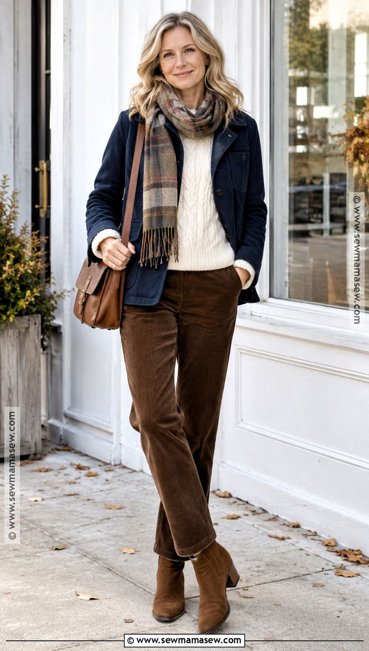 Canvas Jacket With Corduroy Pants - 15 canvas jacket fall fashion ideas