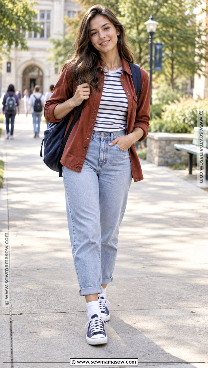 Canvas Sneakers Back To School Outfit - 20 Shoes Ideas For Back To School