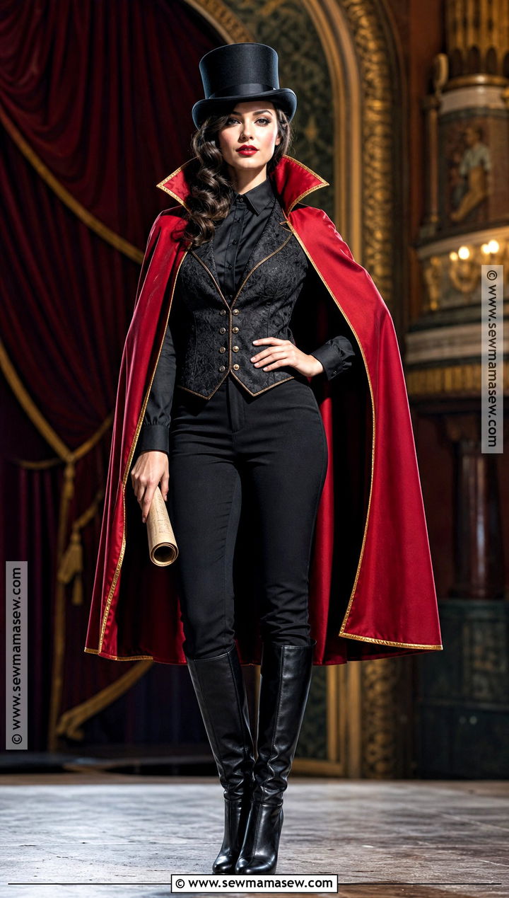 Cape Circus Ringmaster Costume - 30 circus ringmaster costume ideas