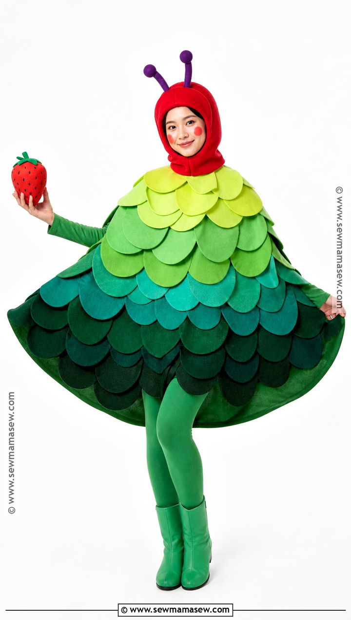 Cape Hungry Caterpillar Costume - 40 hungry caterpillar costume ideas