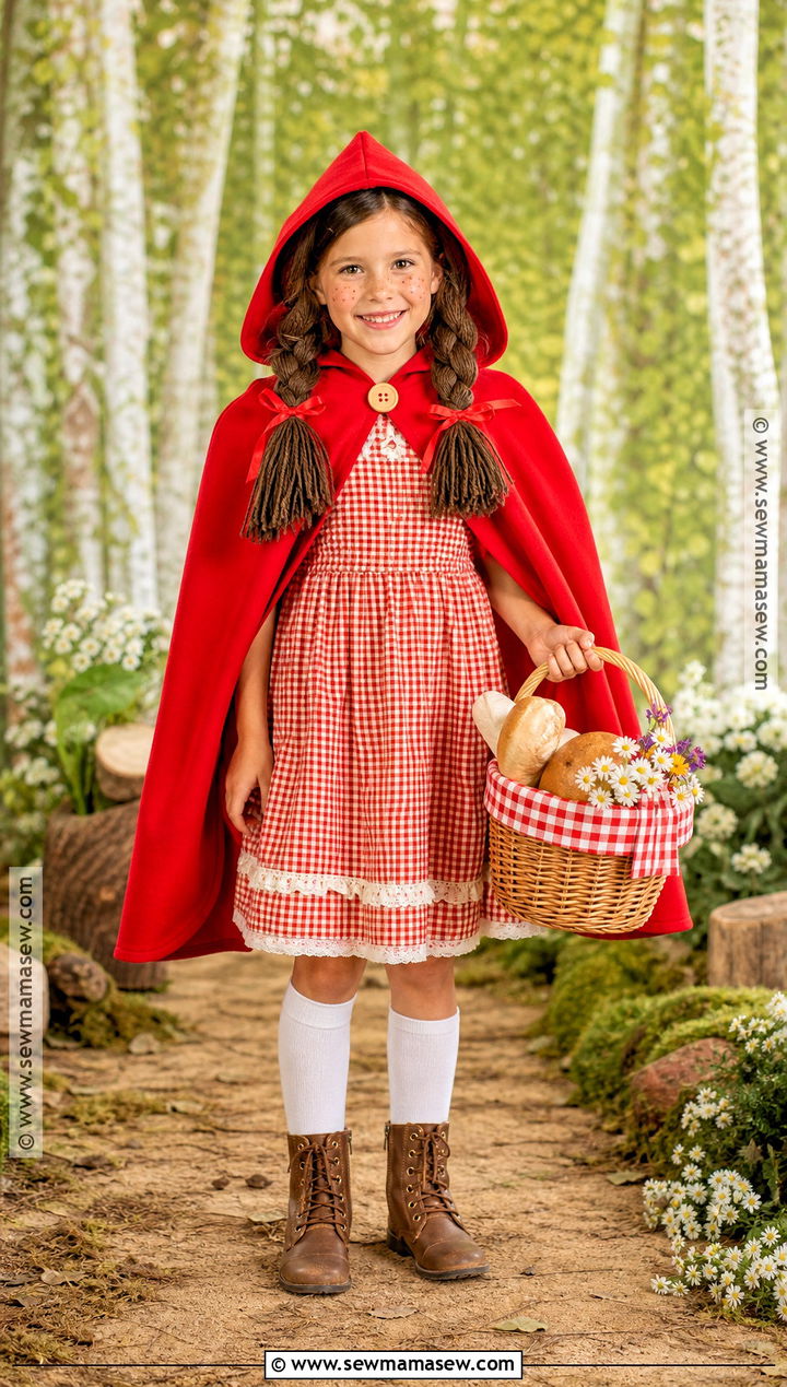Cape Riding Hood Costume - 35 lalaloopsy costume ideas