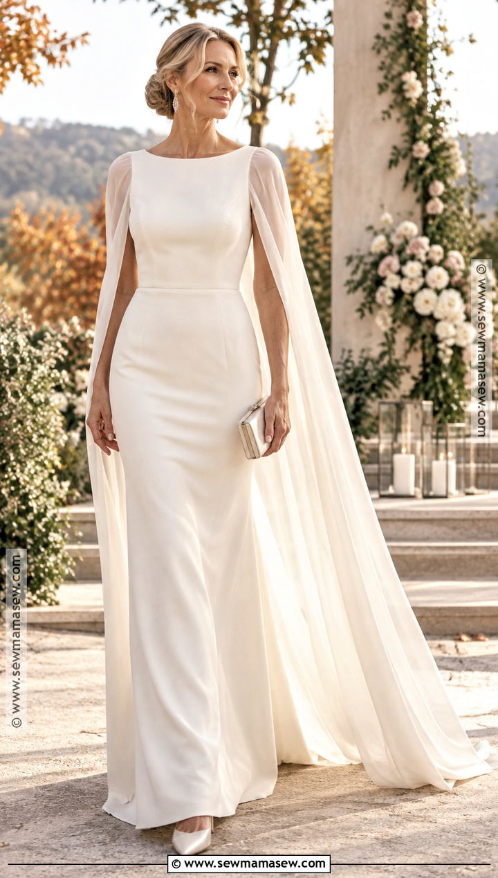 Cape Sleeve Fall Wedding Dress - 15 2026 Fall Wedding Dresses