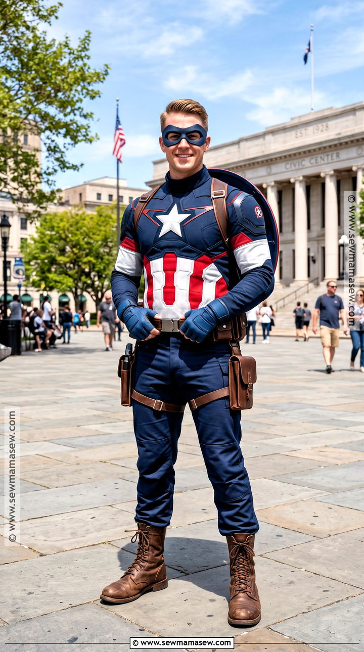 Captain America Costume - 45 superhero costumes