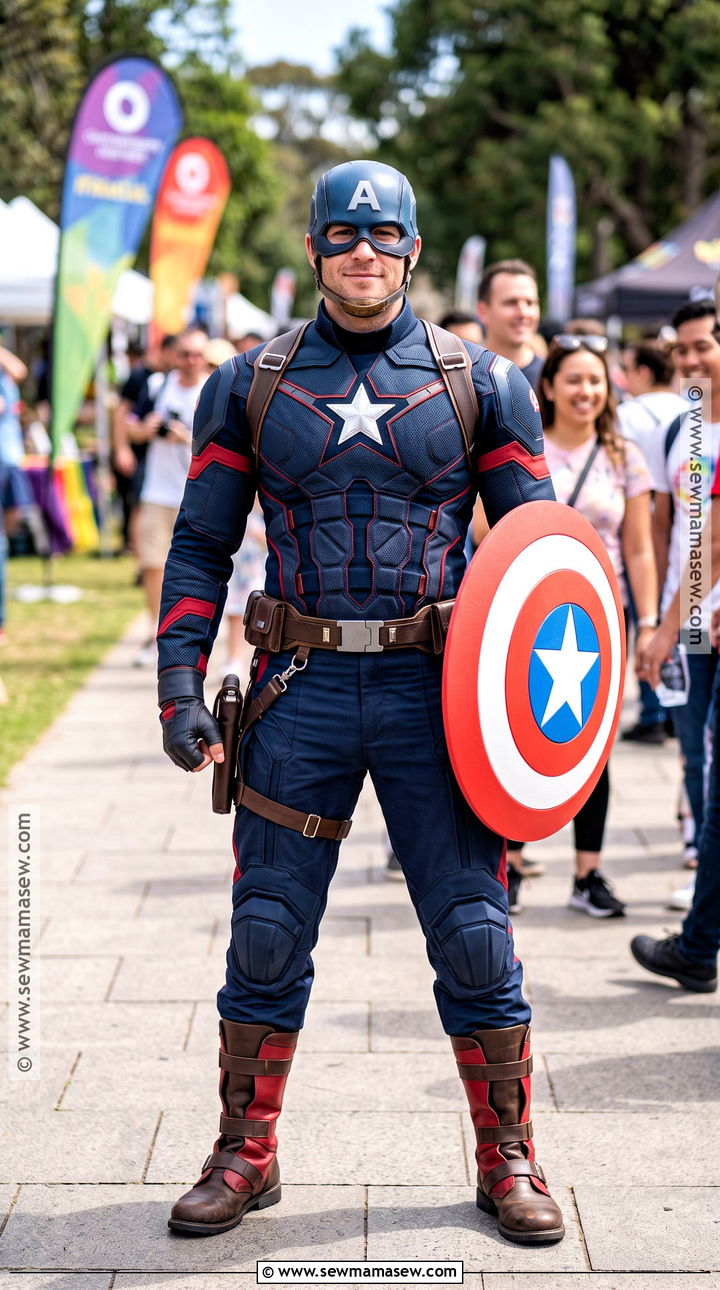 Captain America Costume With Shield - 30 marvel costume ideas