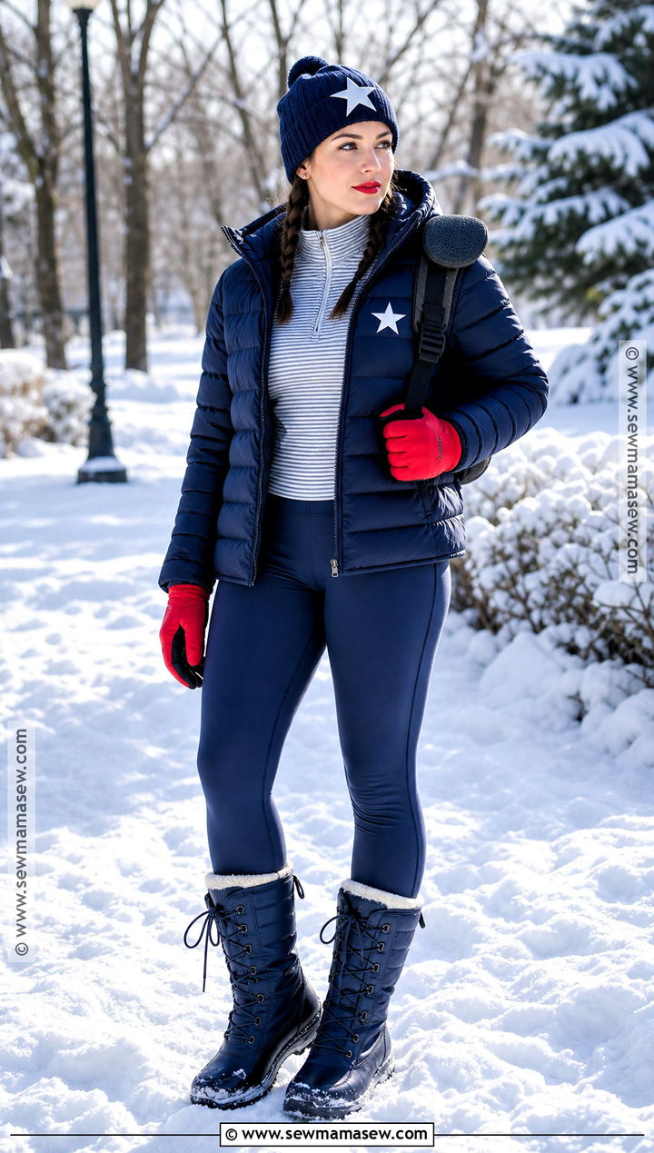 Captain America Winter Costume - 30 Captain America Costume Ideas for Women