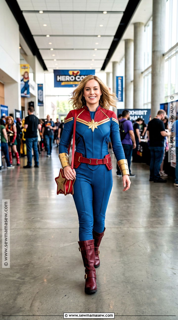 Captain Marvel Comic Con Costume - 30 Comicon Costume Ideas for Women