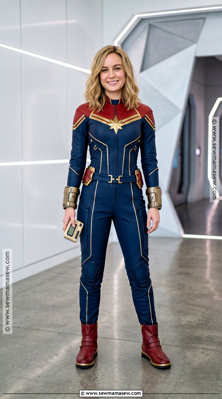 Captain Marvel Superhero Film Costume - 30 Film Costume Ideas for Women