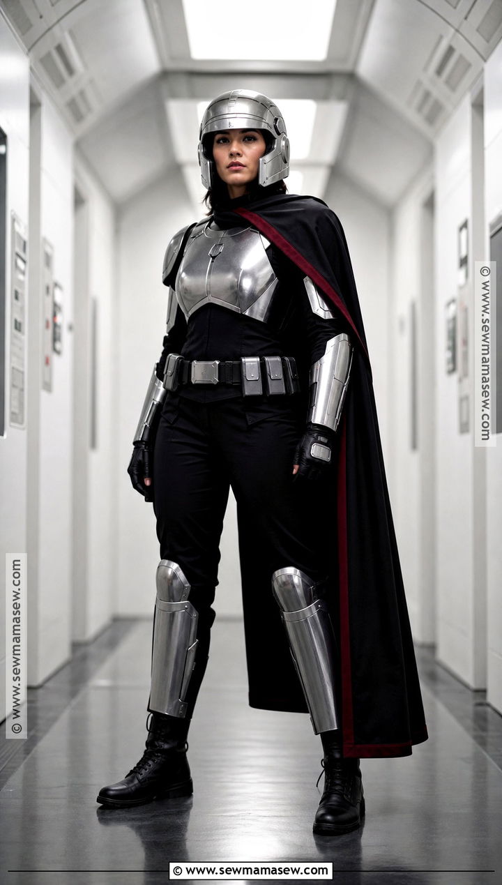 Captain Phasma Silver Armor Costume - 35 Starwars Costumes for Women