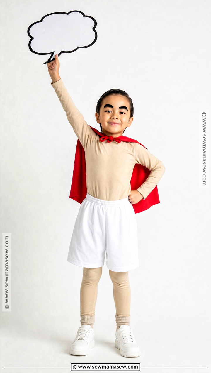 Captain Underpants Costume With Red Cape - 45 world book day costumes