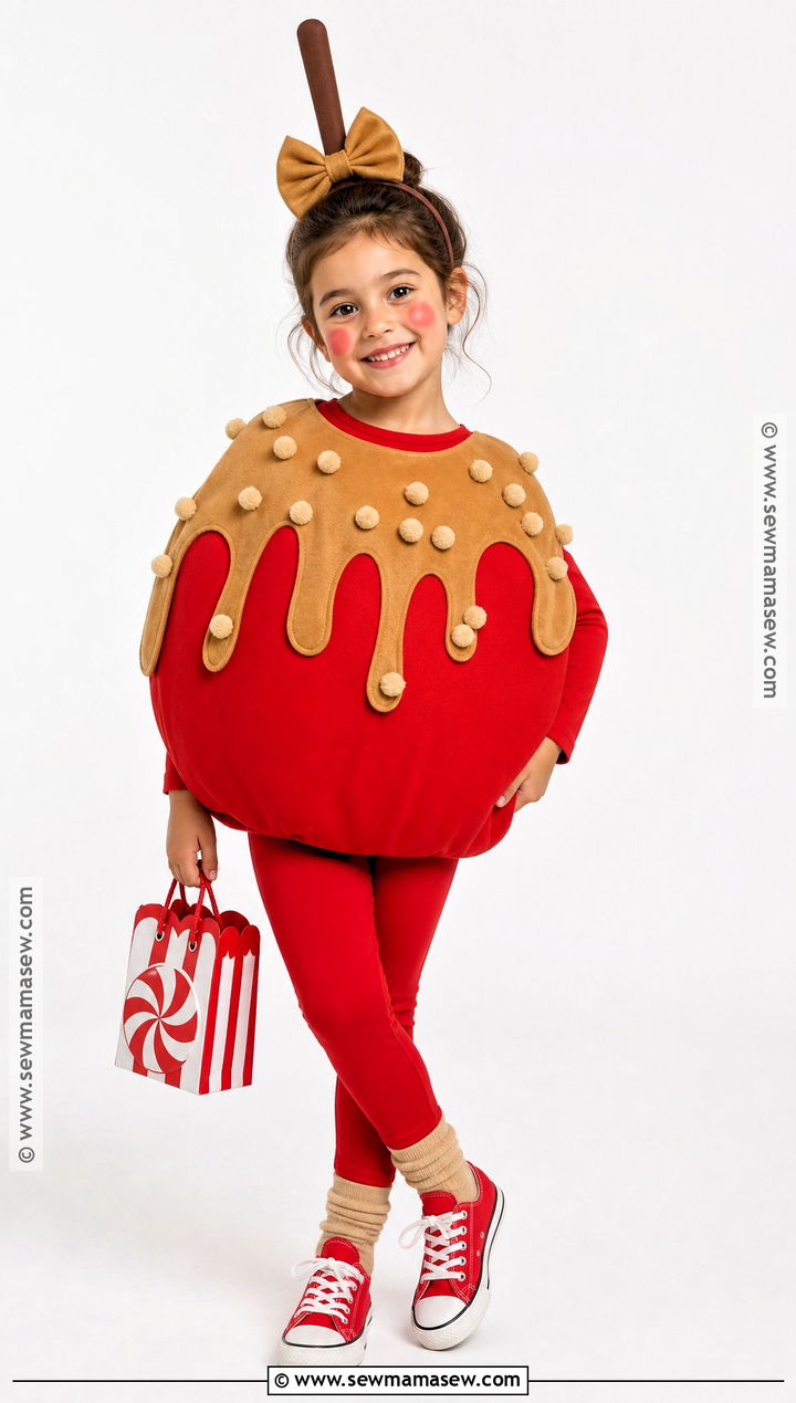Caramel Apple Costume - 30 apple costume ideas for kids