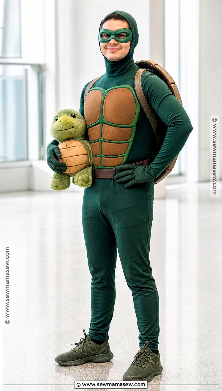 Carapace Cosplay With Green Turtle Armor - 30 Miraculous Cosplay Ideas