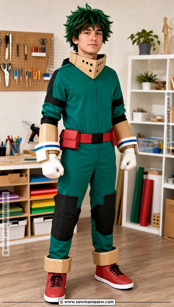 Cardboard Armor Deku Costume - 35 Deku Hero Costume Ideas