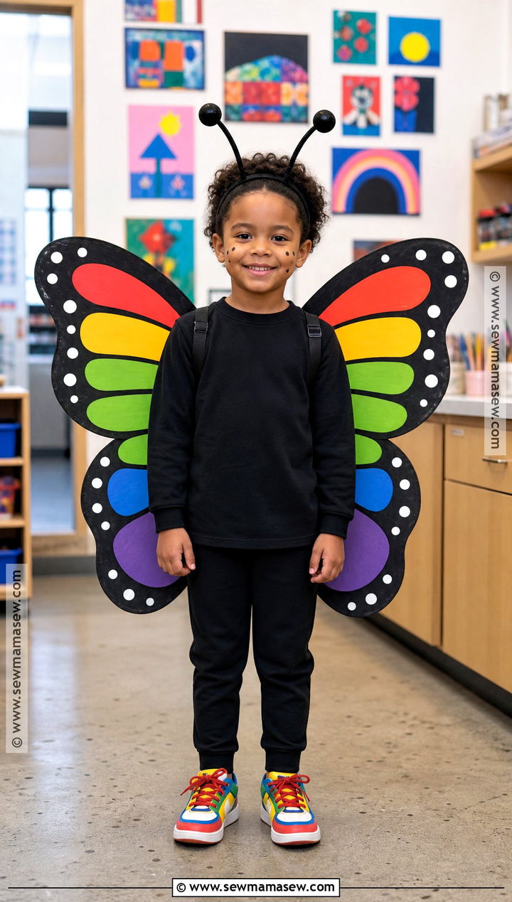 Cardboard Butterfly Costume For Kids - 35 butterfly costume ideas for kids
