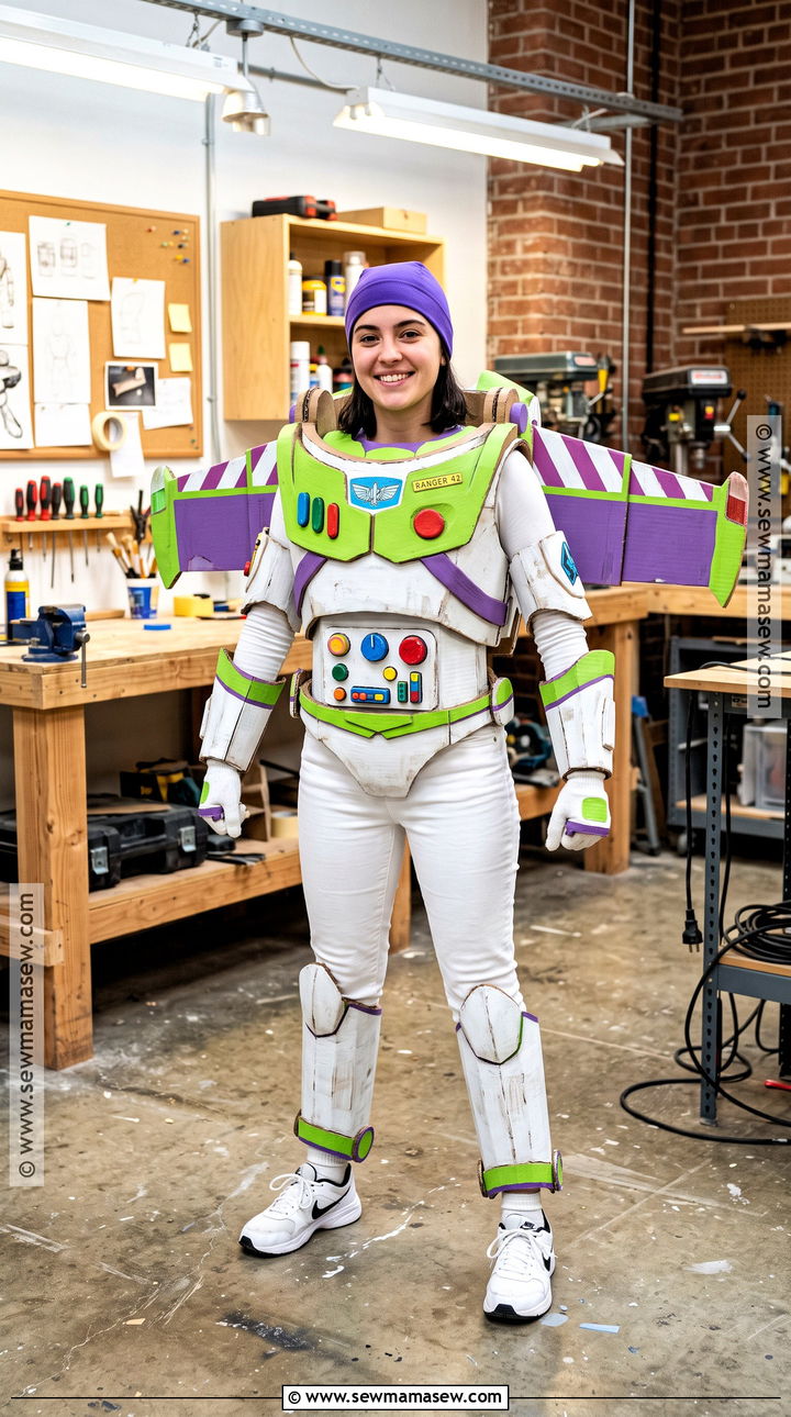 Cardboard Buzz Lightyear Costume - 30 buzz light year costume ideas