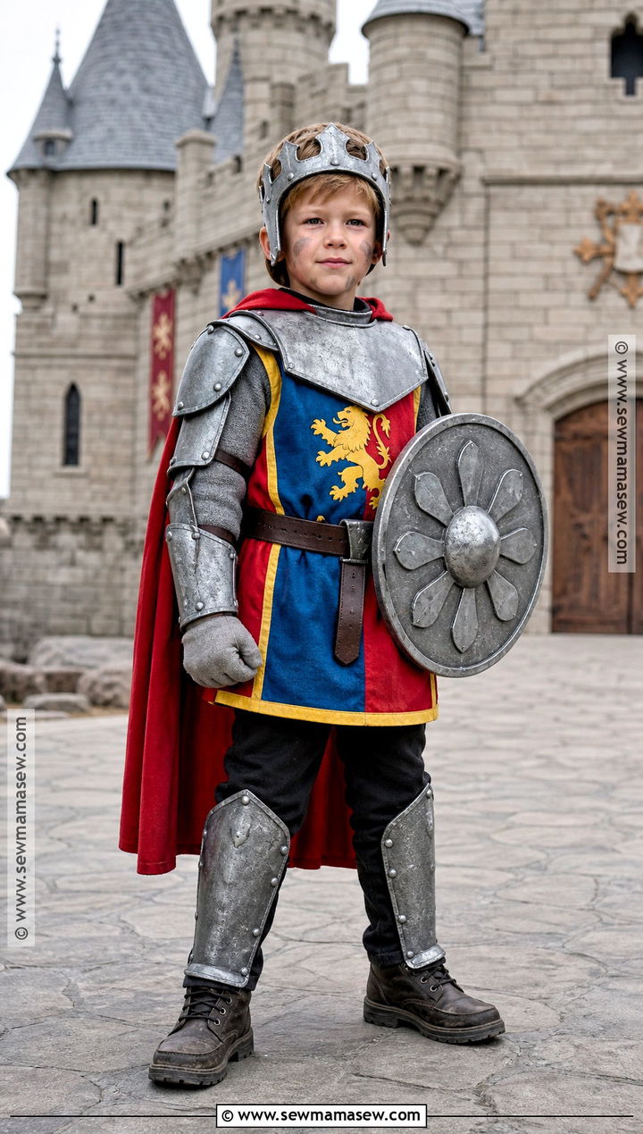 Cardboard Knight Halloween Costume - 40 costumes halloween