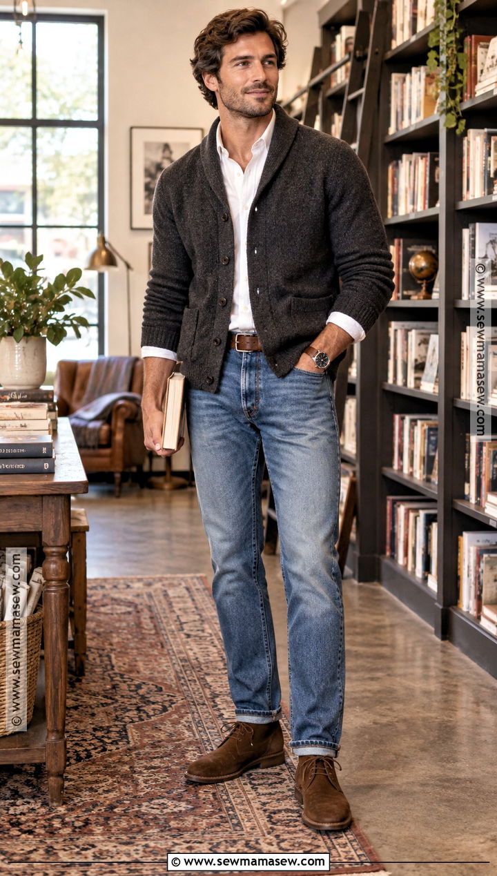 Cardigan Fall Outfit - 30 fall outfits for men
