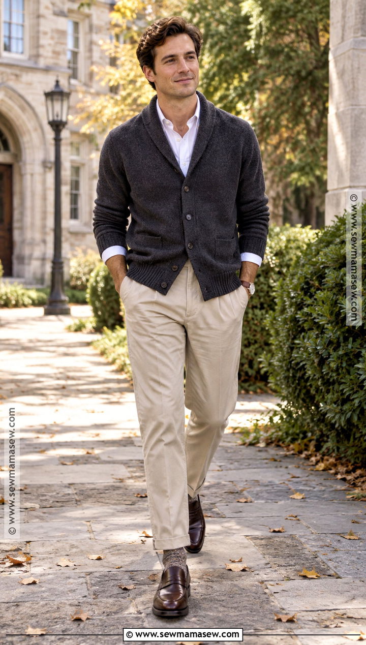 Cardigan Mens Fall Outfit - 25 mens fall outfits