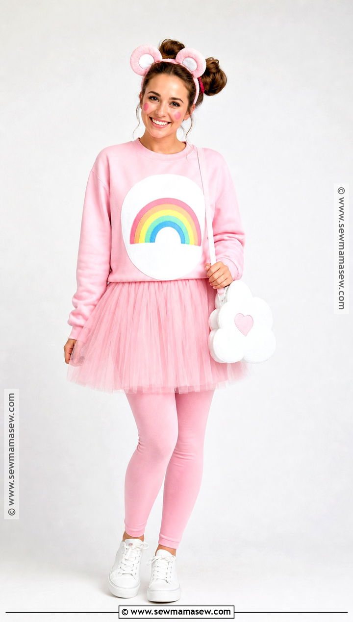 Care Bear Costume With Tulle Skirt - 30 80'S Costume Ideas