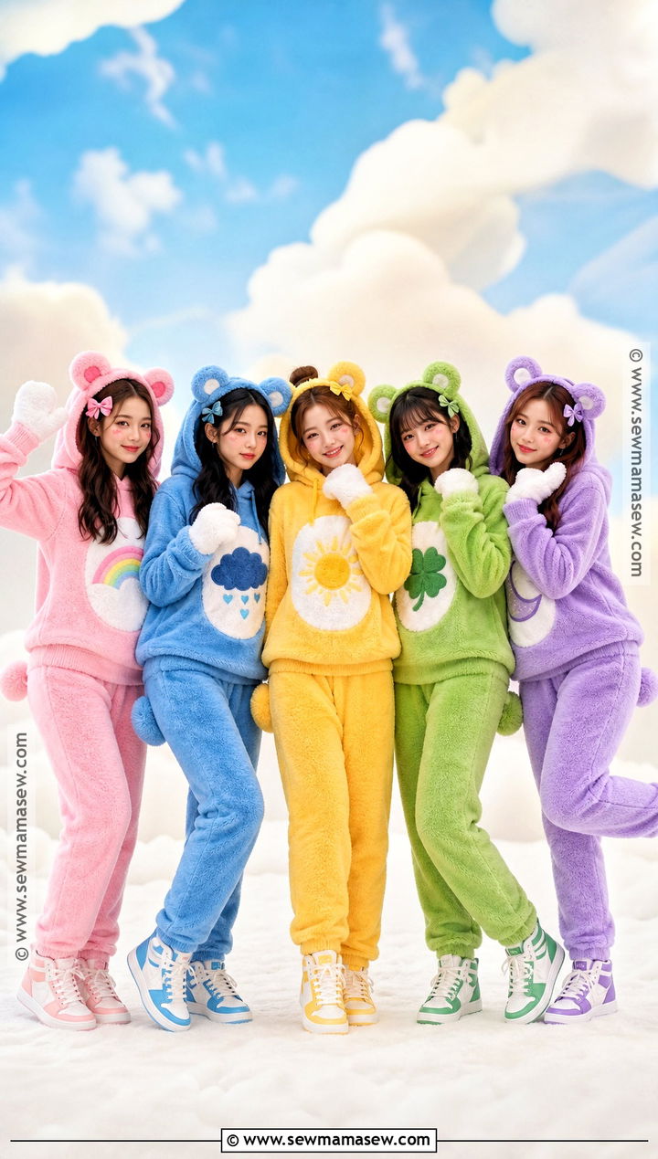 Care Bears Group Costume - 40 5 Person Halloween Costume Ideas