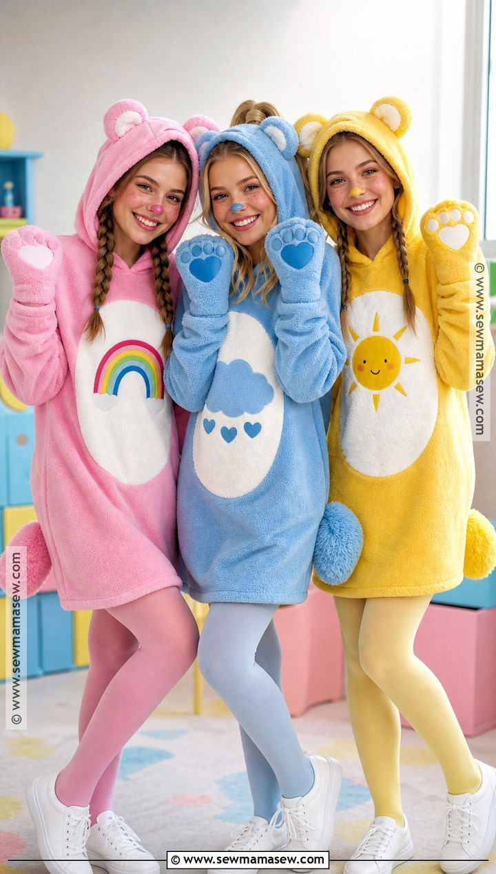 Care Bears Trio Costume - 30 trio halloween costumes cute