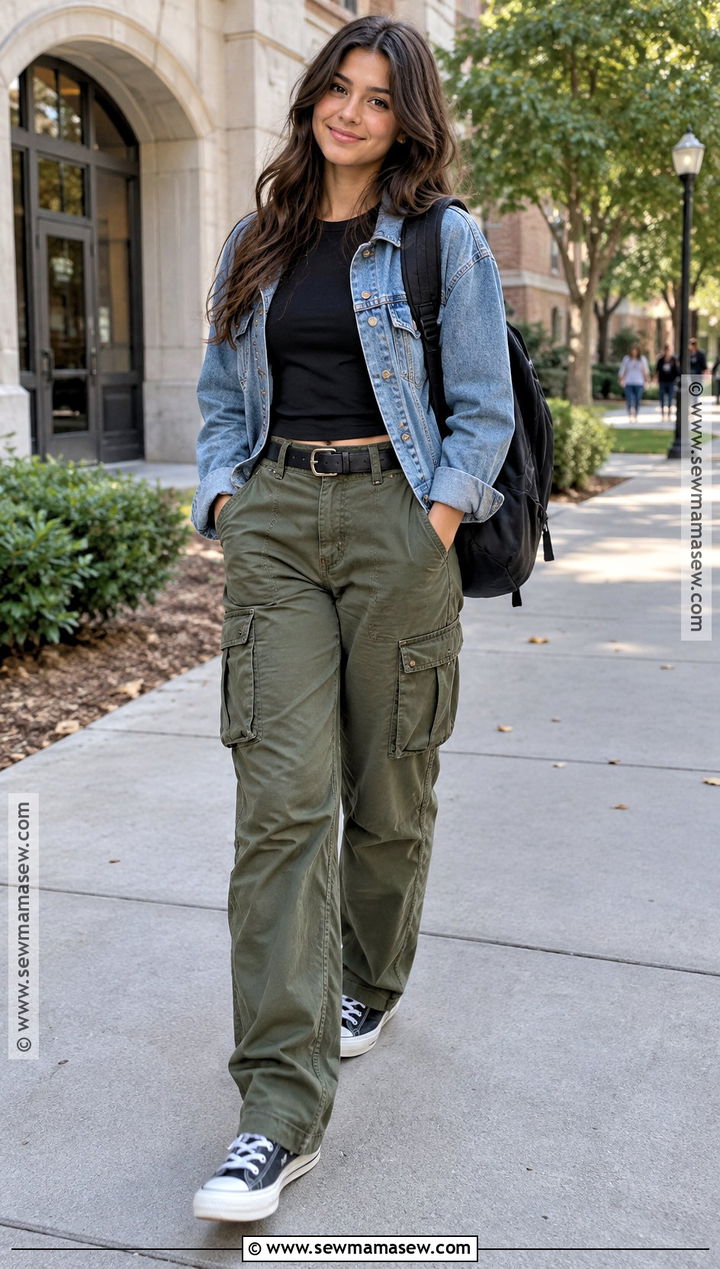 Cargo Pants Back To School Outfit - 15 Back To School Fits 2026