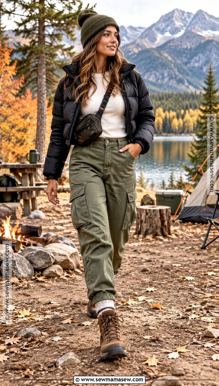 Cargo Pants Campfire Outfit - 20 Campfire Outfit Fall Ideas