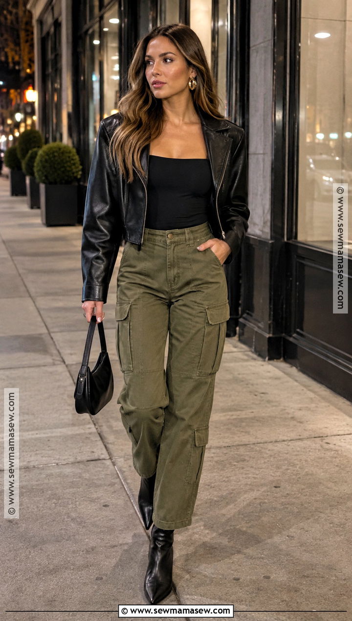 Cargo Pants Fall Night Outfit - 20 night outfits fall