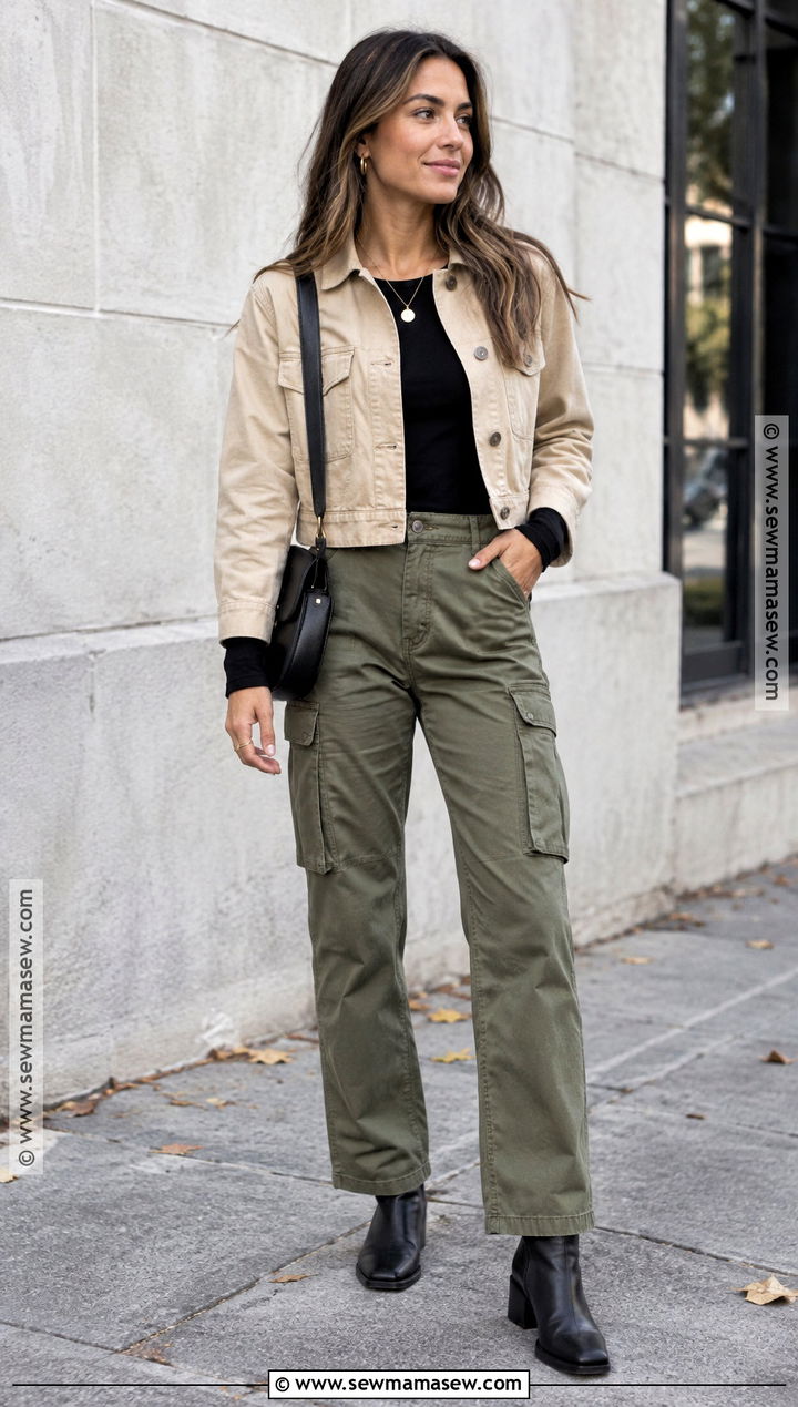 Cargo Pants Fall Outfit - 15 fit fall outfits