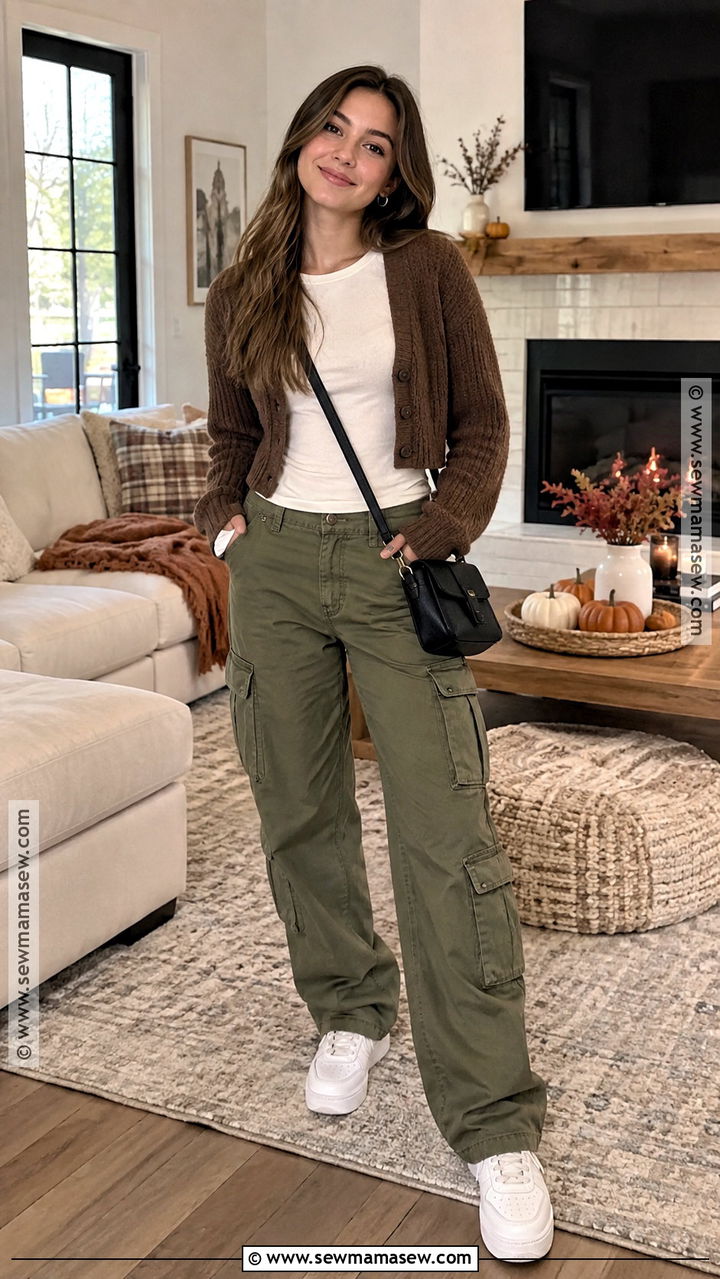 Cargo Pants Thanksgiving Outfit - 20 Thanksgiving Outfit Ideas for Teens