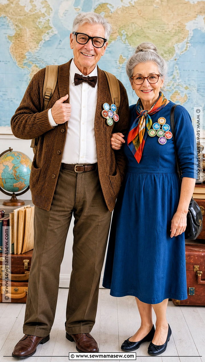 Carl And Ellie Costume - 45 cute couple halloween costumes
