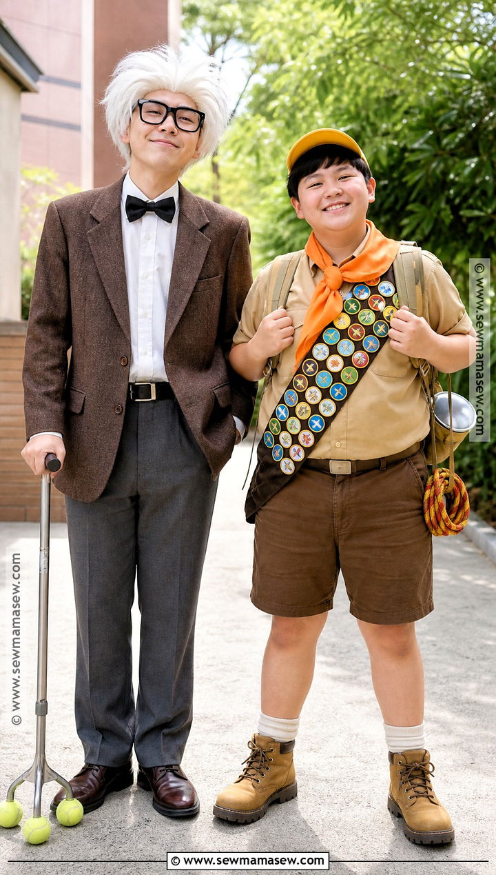 Carl And Russell Duo Costume - 40 disney costume ideas