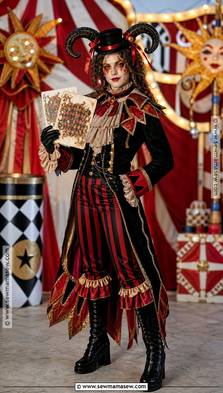 Carnival Demon Halloween Costume - 35 demon halloween costume ideas
