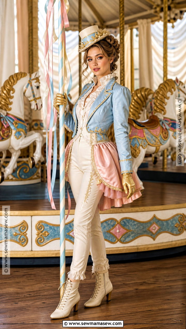 Carousel Circus Performer Costume - 30 Circus Costume Ideas for Women