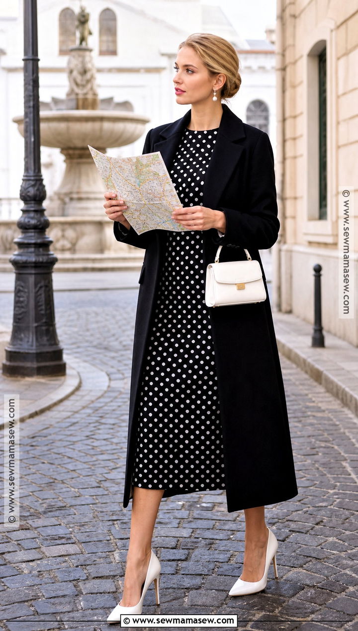Carrie Bradshaw Polka Dot Paris Costume - 30 Carrie Bradshaw Halloween Costume Ideas
