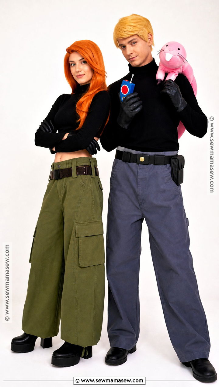 Cartoon Accurate Kim Possible And Ron Stoppable Costume - 30 kim possible and ron stoppable costume ideas