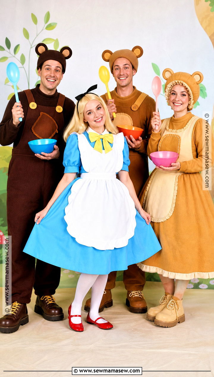 Cartoon Goldilocks And The Three Bears Costume - 30 goldilocks and the three bears costume ideas