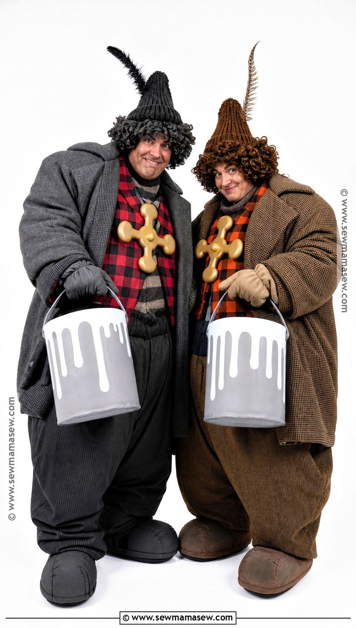 Cartoon Harry And Marv Costume - 30 Harry And Marv Home Alone Costume Ideas