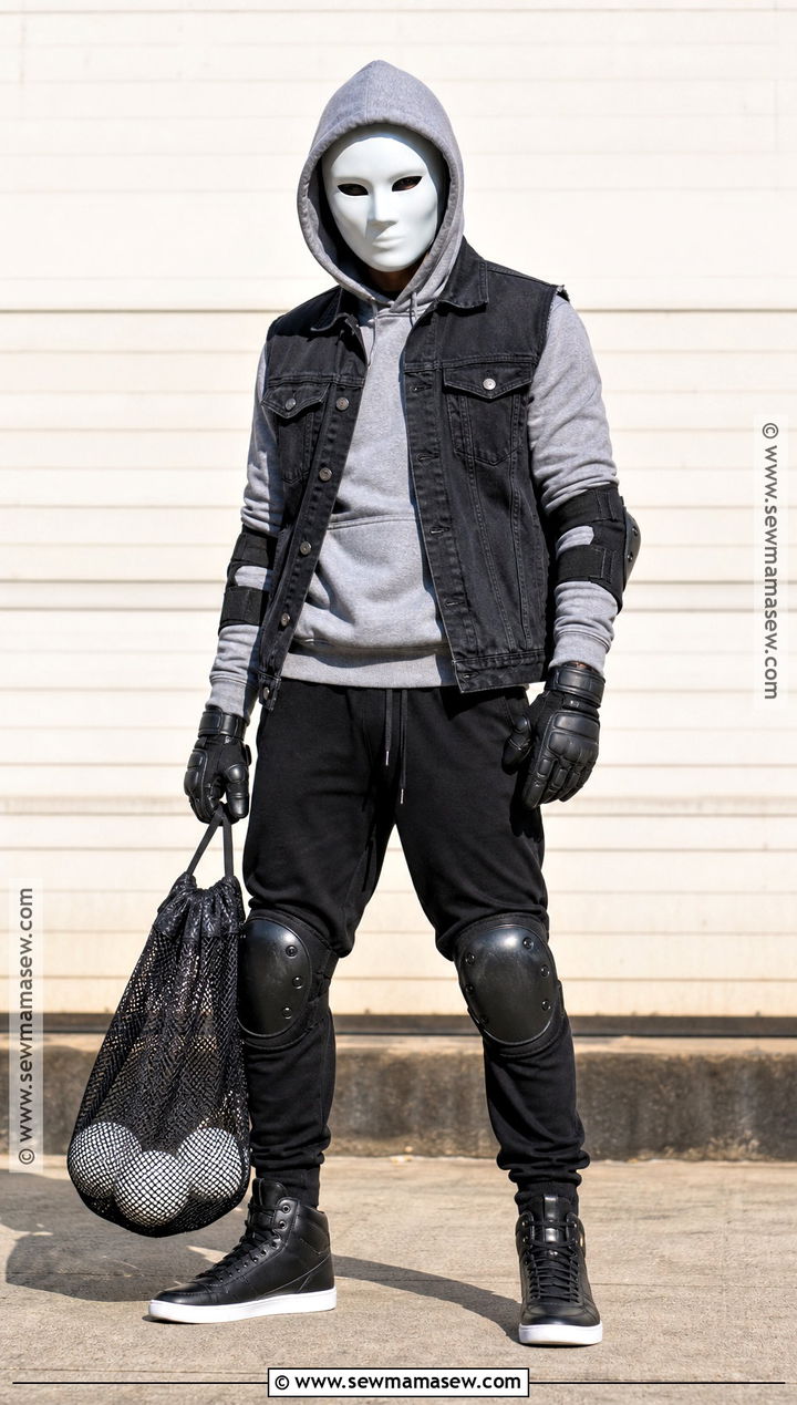 Casey Jones Sports Costume - 30 ninja turtles halloween costumes