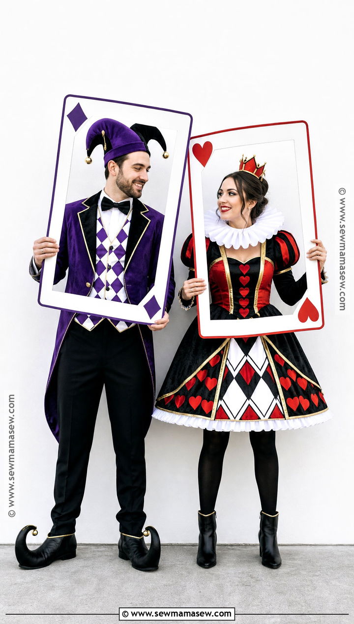 Casino Free Playing Card Joker Couple Costume - 35 joker couple costume ideas