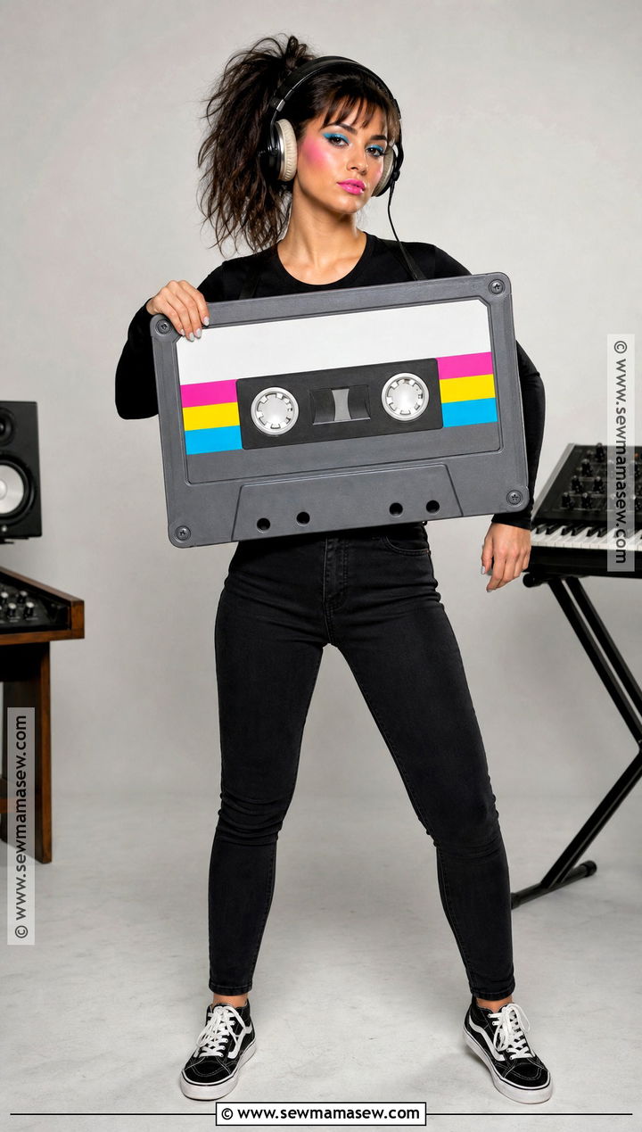 Cassette Tape Costume - 30 80'S Costume Ideas