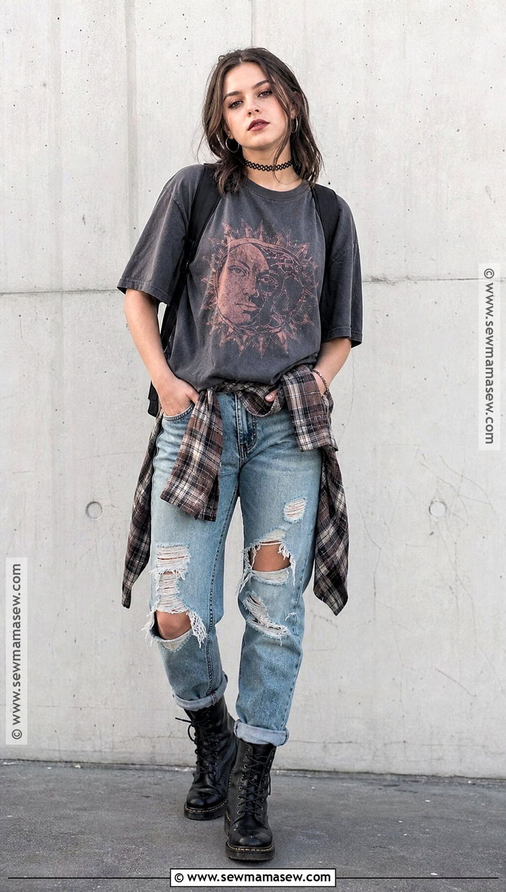 Casual 1990s Grunge Costume - 35 subtle halloween costumes